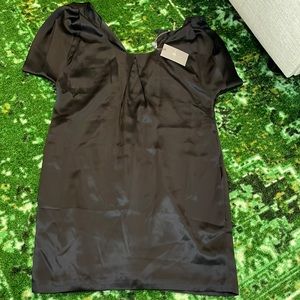 Seven for all man kind set an extra small cap sleeve black dress